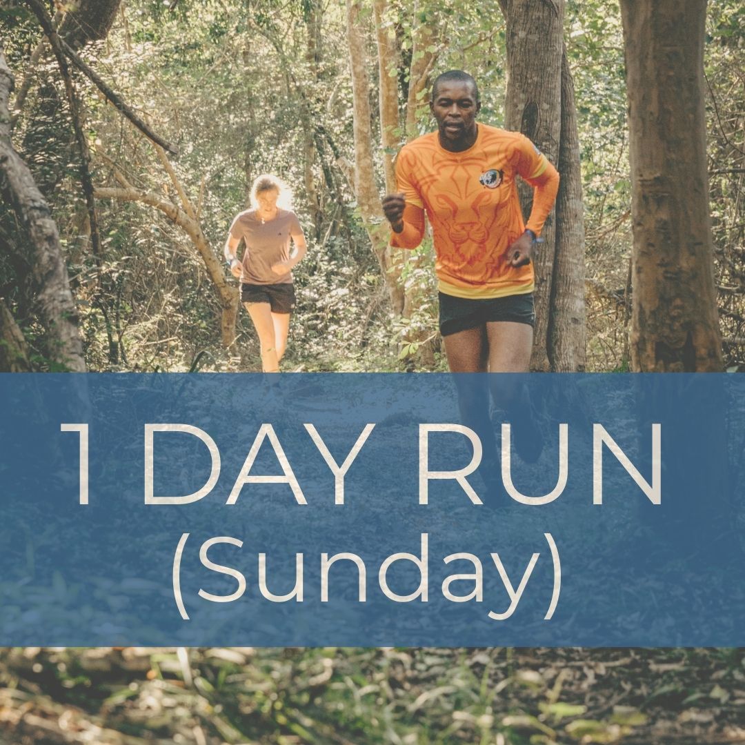 ONE DAY RUN - Sunday 3 May - 2027